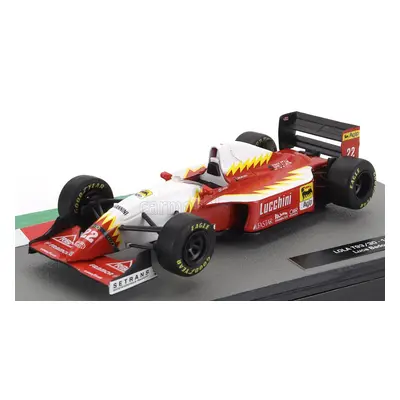 Edicola Lola F1 T93/30 N 22 Season 1993 Luca Badoer 1:43 Červená Bílá