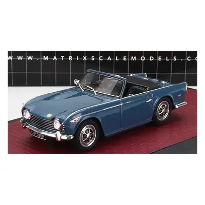 Matrix scale models Triumph Tr5 Cabriolet Open 1967 1:43 Blue