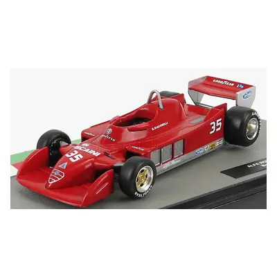 Edicola Alfa romeo F1 177 N 35 Season 1979 Bruno Giacomelli 1:43 Červená Bílá