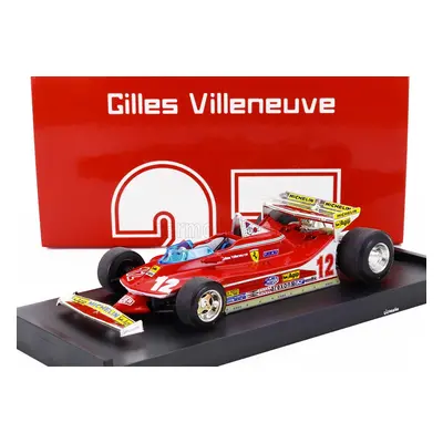 Brumm Ferrari F1 312t4 N 12 Monaco Gp 1979 Gilles Villeneuve 1:43 Red