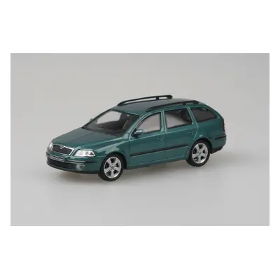 Abrex Škoda Octavia II Combi (2004) 1:43 - Zelená Island Metalíza