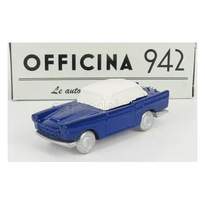 Officina-942 Fiat 1200 Coupe Carrozzeria Scionieri 1958 1:76 Modrá Bílá