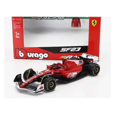 Bburago Ferrari F1 Sf-23 Team Scuderia Ferrari N 55 Las Vegas Usa Gp 2023 Carlos Sainz 1:43 Čer