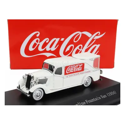 Edicola Dodge Kh-32 Streamline Van Fountain Coca-cola 1934 1:72 Bílá