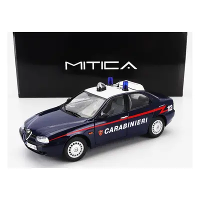 Mitica-diecast Alfa romeo 156 2.0 Twin Spark Carabinieri 1997 1:18 Modrá Bílá