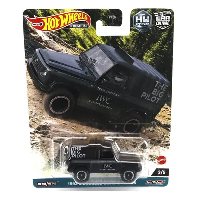 Mattel hot wheels Mercedes benz G-class Team Support Iwc 1993 1:64 Black