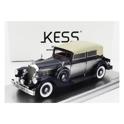 Kess-model Pierce arrow 124 Convertible Berline Sedan Le Baron Closed 1933 1:43 Modrá Met Stříbr