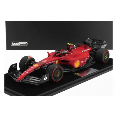 Looksmart Ferrari F1-75 Team Scuderia Ferrari N 55 2nd Bahrain Gp 2022 Carlos Sainz 1:18 Red