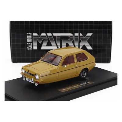 Matrix scale models Reliant Robin Saloon 1973 1:43 Tmavě Žlutá