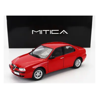 Mitica-diecast Alfa romeo 156 2.5 V6 24v 1997 – Black Interior 1:18 Rosso Alfa Red