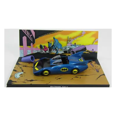 Edicola Batman Batmobile - 311 1979 1:43 Modrá Matná Černá