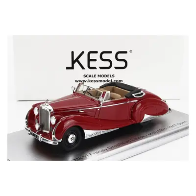 Kess-model Bentley Mkvi Franay Snb26bh Drophead Coupe Cabriolet Open 1947 1:43 Red