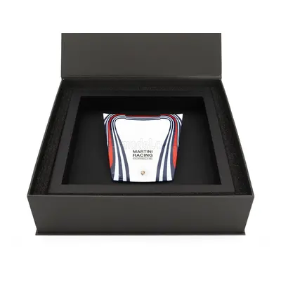 Spark-model Accessories Mini Hood Porsche 911 Martini Racing Livery 1:8 Bílá Světle Modrá Červen