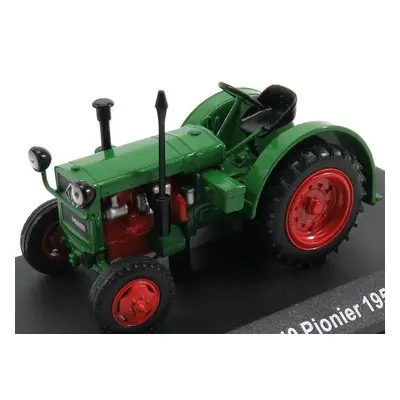 Edicola IFA Rs 01/40 Pioner Tractor 1950 - Con Vetrina - With Showcase 1:43 Zelená Červená