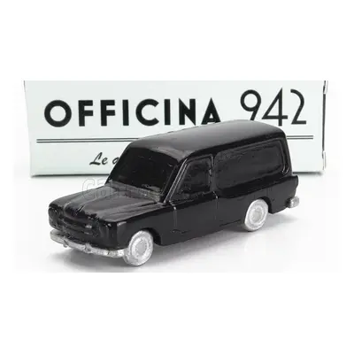 Officina-942 Fiat 1400 Van Carrozzeria Riva Hearse - Carro Funebre - Funeral Car 1950 1:76 Black