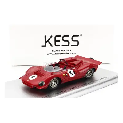 Kess-model Ferrari 350 P4 Spider Can-am S/n0858 N 4 Tasman Gp Longford 1968 C.amon 1:43 Red