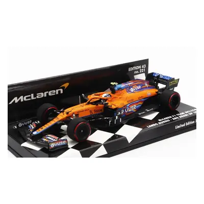 Minichamps Mclaren F1 Mcl35l Team Mclaren N 4 7th Abu Dhabi Gp 2021 Lando Norris 1:43 Oranžová 