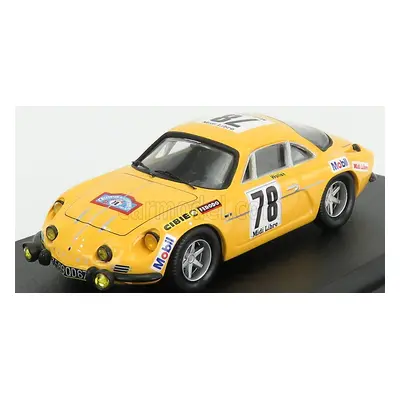 Trofeu Renault A110 Alpine N 78 Rally Criterium Des Cevennes 1969 B.wollek - M.grandrive 1:43 Žl