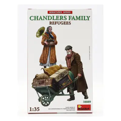 Miniart Figures Chandlers Family Refugees 1:35 /