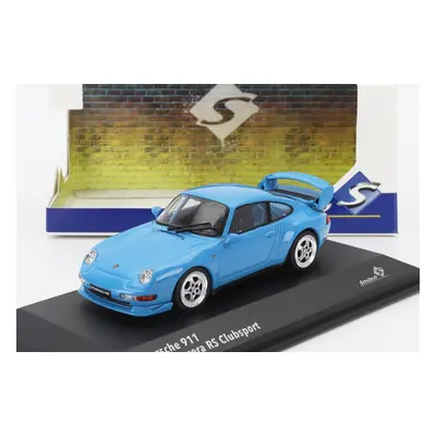 Solido Porsche 911 993 Rs Clubsport Coupe 1993 1:43 Světle Modrá