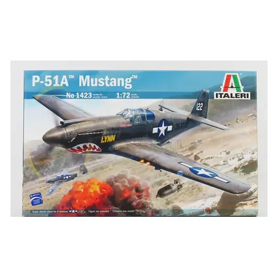 Italeri North american P-51a Mustang Airplane Military 1941 1:72