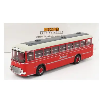 Brekina plast Fiat 306/3 Autobus Linea Autostradale 1962 1:87 Červená Šedá