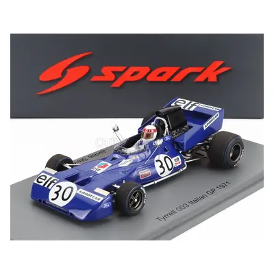 Spark-model Tyrrell F1 003 N 30 World Champion Italy Gp 1971 Jackie Stewart 1:43 Blue