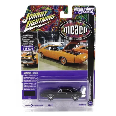 Johnny lightning Dodge Charger Daytona Coupe 1969 1:64 Black