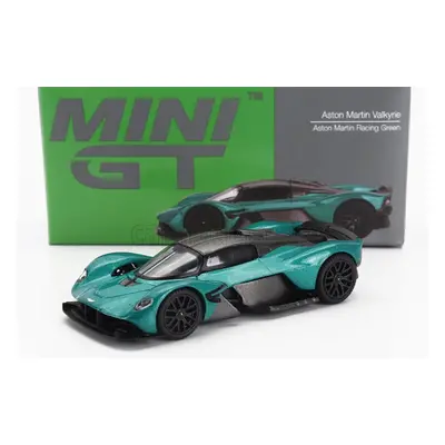 Mini-gt Aston martin Valkyrie 2021 1:64 Zelená Černá