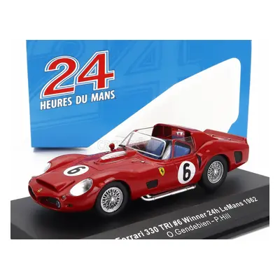 Ixo-models Ferrari 330 Tri Lm Spider 4.0l V12 N 6 1:43, červená