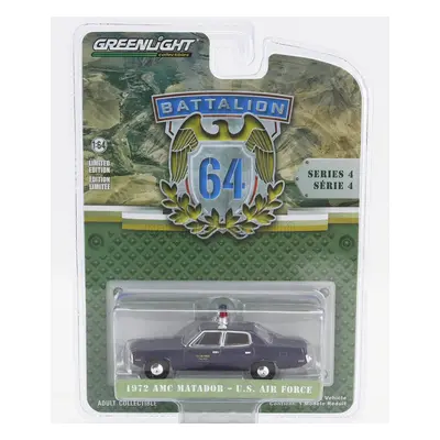 Greenlight AMC Matador Usa Air Force Military Police 1972 1:64 Blue