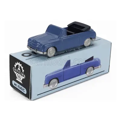 Officina-942 Fiat 1400 Cabriolet Open 1950 1:76 Blue