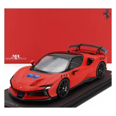 Mr-models Ferrari Sf90 Xx Stradale Spider 2024 - Con Vetrina - With Showcase 1:18 Rosso Le Mans 