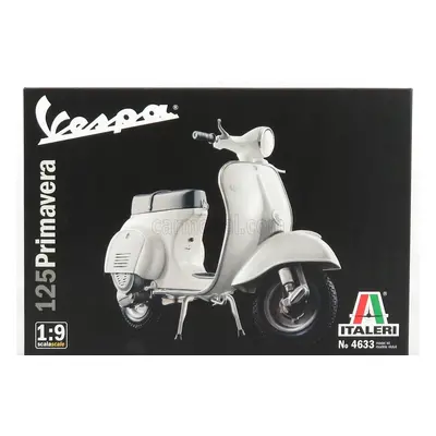 Italeri Piaggio Vespa 125 Primavera 1972 1:9 Biancospino White