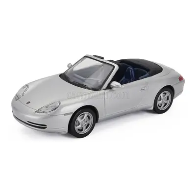 Edicola Porsche 911 996 Carrera Cabriolet Spider 2001 1:43 Silver