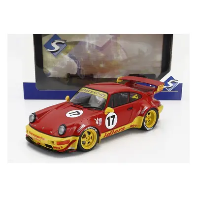 Solido Porsche 911 964 Rwb N 17 Body Kit Maty's Idlers Racing 1994 1:18 Červená Žlutá