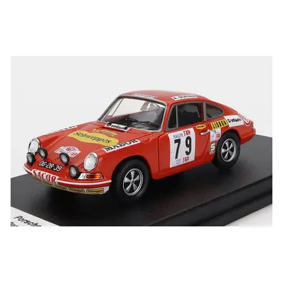 Trofeu Porsche 911s Coupe N 79 Rally Tap 1972 A.borges - P.garcia 1:43 Red