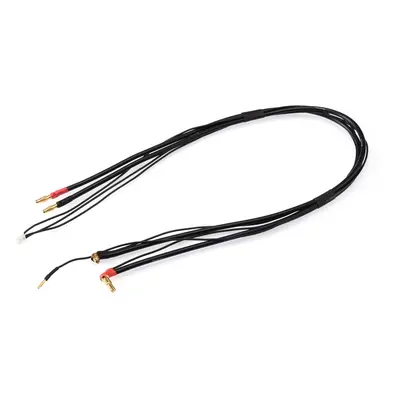 2S černý nabíjecí kabel G4/G5 - dlouhý 60cm - (4mm, 3-pin XH)