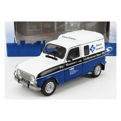 Solido Renault R4 F4 Van Delivery Service 1988 - Solido 90th Anniversary Edition 1:18 Bílá Modrá