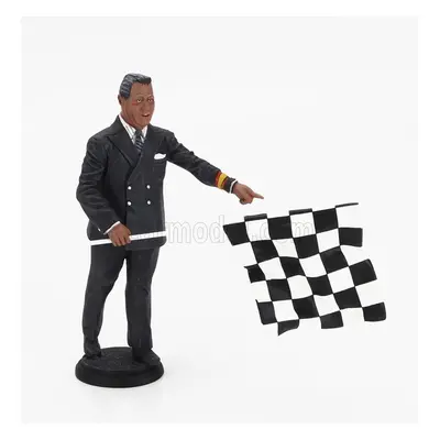 Le mans miniatures Figures F1 Direttore Di Corsa - Directeur De Course 1950 - 1970 1:18 Grey