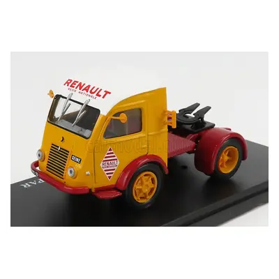 Edicola Renault 2.5t. Tractor Truck 2-assi Renault Regie Nationale1955 1:43 Žlutá Červená Bílá