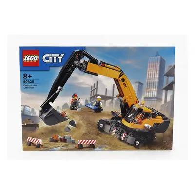 Lego Ammann Lego City - Escavatore Cingolato - Excavator Hydraulic 2015 Žlutá Černá