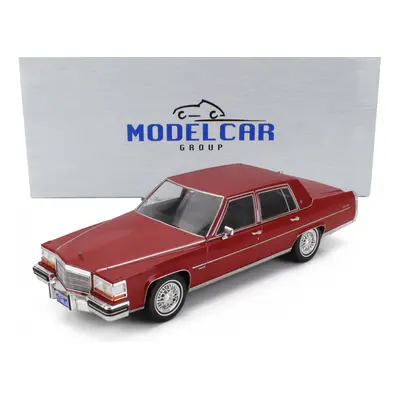 Mcg Cadillac Fleetwood Brougham 1982 1:18 Tmavě Červená