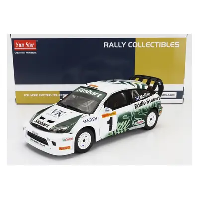 Sun-star Ford england Focus Rs Wrc 03 N 1 Rally Pirelli International 2005 Colin Mcrae 1:18 Bílá