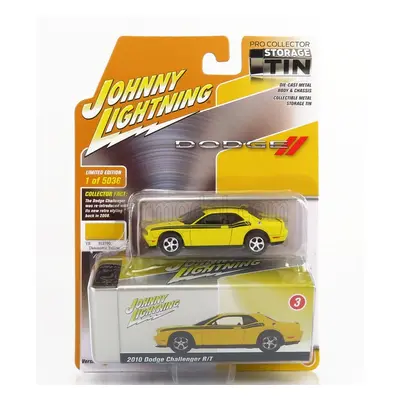 Johnny lightning Dodge Challenger Coupe 2010 1:64 Žlutá