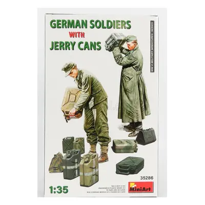 Miniart Figures German Soldiers With Jerry Cans 1945 1:35 /