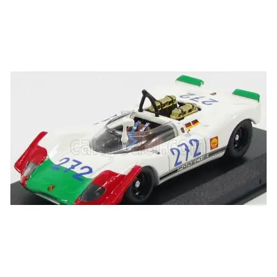 Best-model Porsche 908/2 N 272 Targa Florio 1969 Kauhsen - Van Wendt 1:43 Bílá Červená Zelená