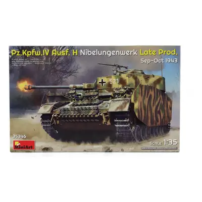 Miniart Tank P.kpfw.iv Ausf. H Military Nibelungenwerk 1943 1:35 /