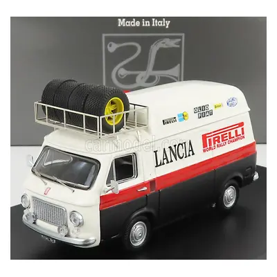 Rio-models Fiat 238 Van Tetto Alto Con Portapacchi - High Roof With Rack - Assistenza Rally Lanc