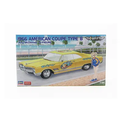 Hasegawa Pontiac American Coupe Type B With Amy Mcdonnell Figure 1966 1:24 /